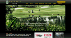 Desktop Screenshot of emeralda-golfclub.com